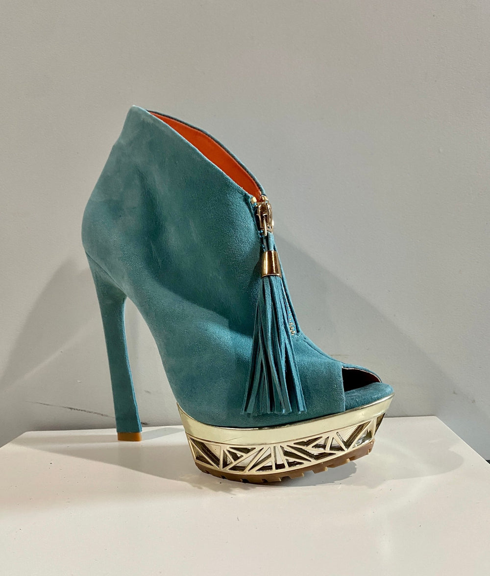 CAYE - TEAL SAMPLE 5.5/6 - FEMMES SANS PEUR -